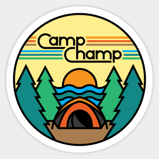 Camp Champ Sticker